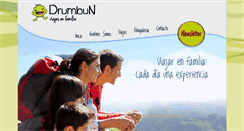 Desktop Screenshot of drumbunviajes.com